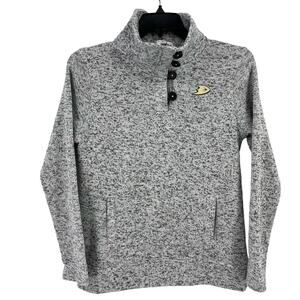 Anaheim Ducks NHL Hockey Pullover Sweatshirt Womens Size Medium Gray